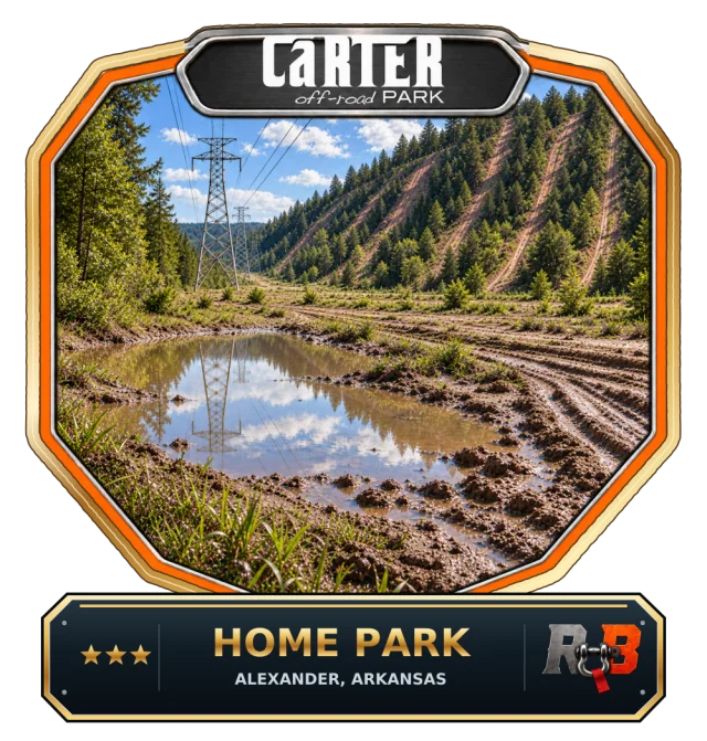 Carter Off Road Park — Home Park badge