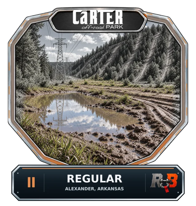 Carter Off Road Park — Regular badge