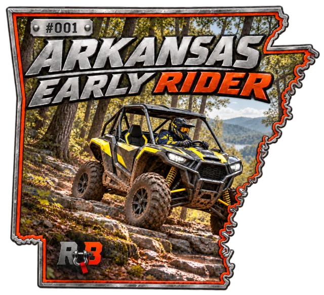Arkansas — Early Rider SXS badge