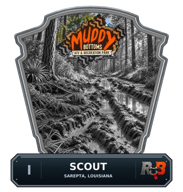 Muddy Bottoms — Scout badge