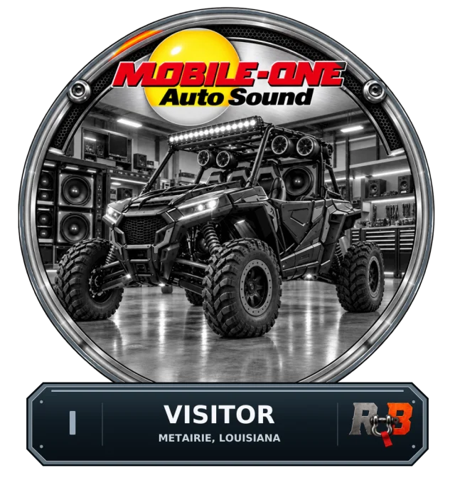 Mobile One Auto Sound — Visitor badge
