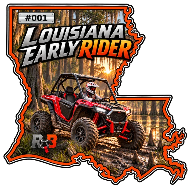 Louisiana — Early Rider SXS badge