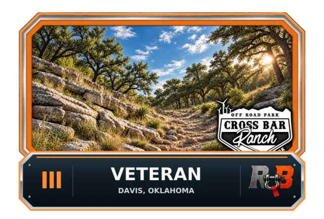 Cross Bar Ranch — Veteran badge