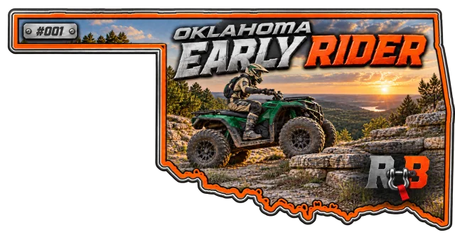Oklahoma — Early Rider ATV badge