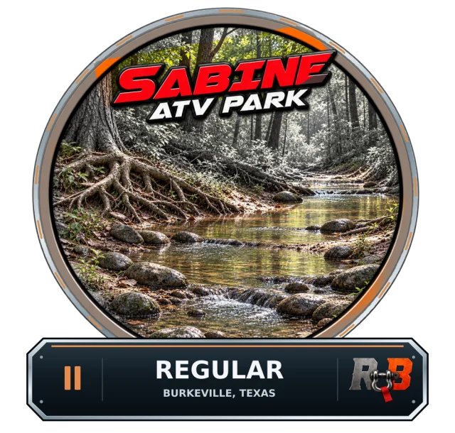 Sabine ATV Park — Regular badge