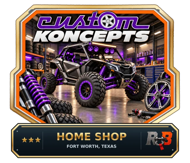 Custom Koncepts — Home Shop badge