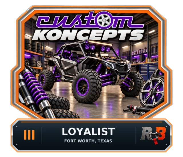 Custom Koncepts — Loyalist badge