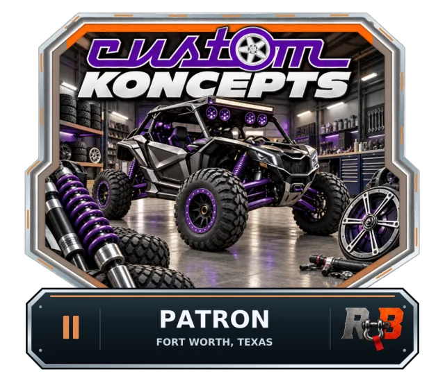 Custom Koncepts — Patron badge