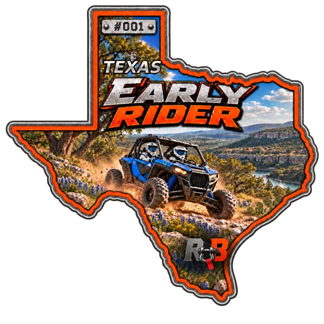 Texas — Early Rider SXS badge